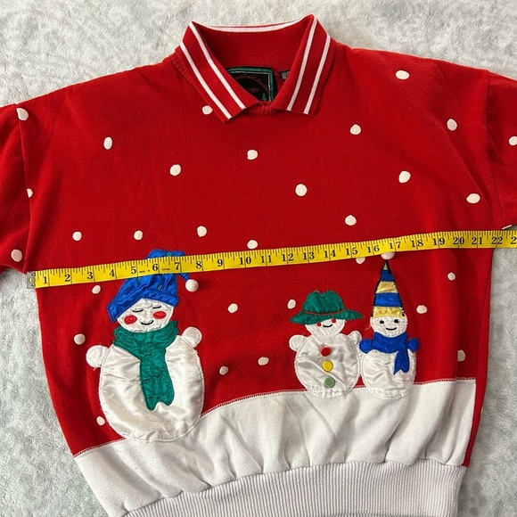 Vintage SML Sport Ugly Christmas Sweatshirt - Picture 9 of 10